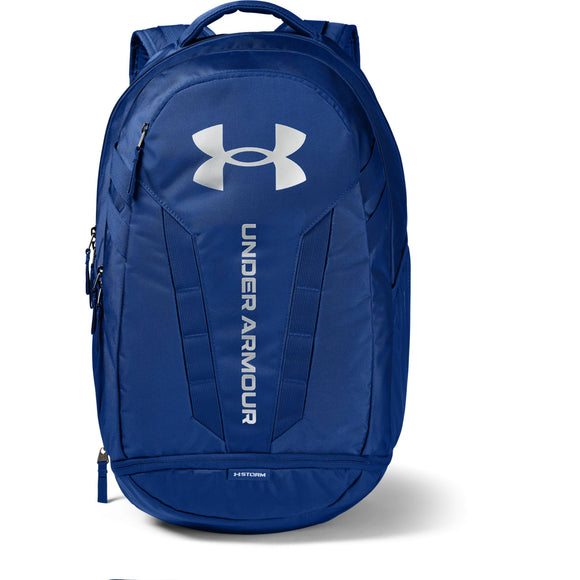 Under Armour Hustle 5.0 Backpack - ROYAL/MOD GRAY/SILVER