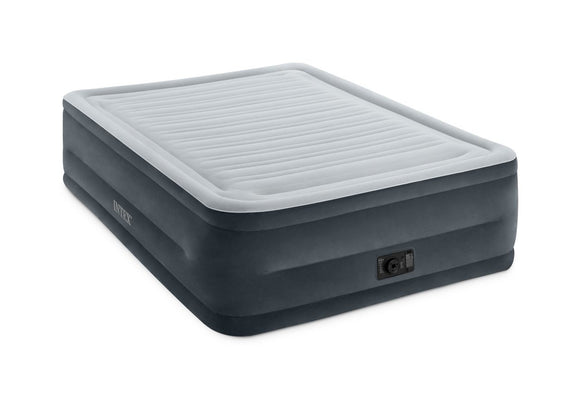 Intex Comfort Plush Elevated Dura-Beam Airbed with Internal Electric Pump, Bed Height 22