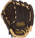 Rawlings 11.5in Youth Highlight Series Glove 2020, BROWN - LEFT HAND THROW